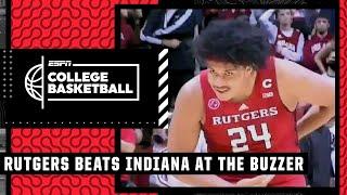 Ron Harper Jr. DOES IT AGAIN  Provides heroics for Rutgers in wild ending vs. Indiana | ESPN