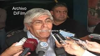 Hugo Moyano - Hay un boicot del gobierno hacia Scioli 2013