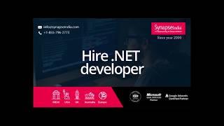 Hire .NET Developer - SynapseIndia