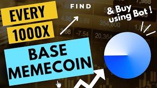 How to BUY BASE MEME COINS USING A BOT? How to Send ETH to BASE? How to find BASE Meme Coins? UNIBOT