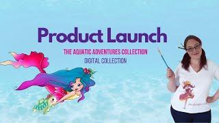 JMC Designs Product Launch - Aquatic Adventures digital craft kit