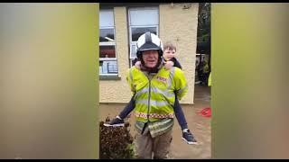 Emma Kelly + Pupils Rescued From Floods In Inistioge Kilkenny - Virgin Media News Ireland