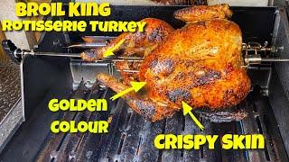 Can You Spin A Turkey?? | Broil King Baron 490 Rotisserie Turkey | Wills Grill Shack