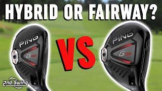 Hybrid or Fairway Wood? 2-hybrid vs 5-wood | Trackman Test