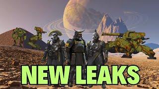 New leaks, armor weapons, capes enemies concept art | Helldivers 2