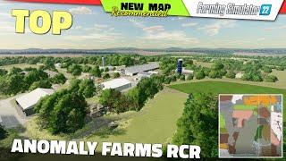 FS22 | NEW MAP "Anomaly Farms RCR" [PUBLIC BETA] - Farming Simulator 22 New Map Review 2K60