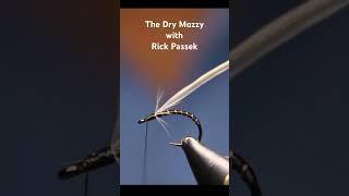 FLY TYING TROUT FLIES: THE DRY MOZZY WITH RICK PASSEK #flyfishing #short #troutflies #flytying