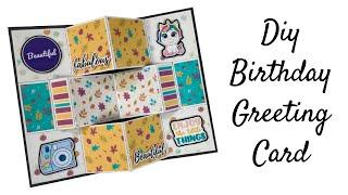 Birthday Card Ideas | DIY Birthday Cards | Handmade Card Ideas | Crafteholic