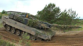 Achtung Panzer- Leopard 2 im GÜZ Heer- Heidesturm 2024- PzLehrBrig 9