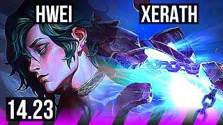 HWEI & Jhin vs XERATH & Varus (SUP) | KR Diamond | 14.23