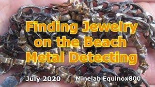 Jewelry on the Beach Metal Detecting, DetectorMoe