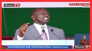 Ndũmĩrĩri ya President William Ruto ya mambura ma gũkũngũĩra Mashujaa