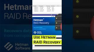 How to recover data from a hardware RAID based on a motherboard controller #shorts #short
