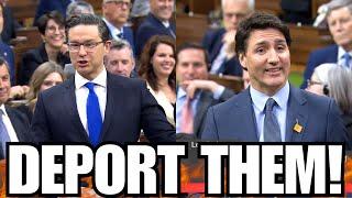 Pierre Poilievre Calls For Mass Deportations In Canada!