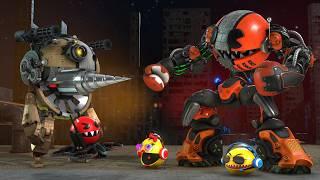 PACMAN VS MONSTER ROBOT PACMAN NEW PACMAN ROBOT 2