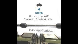 Israeli Student Visa A/2 #shorts