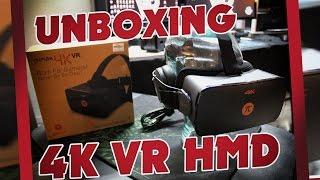 UNBOXING The PIMAX 4K UHD Virtual Reality PC HMD (SteamVR)