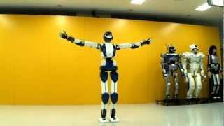 HRP-4 Robot Walking Like Real Human - Robots Ready To Fight!!!