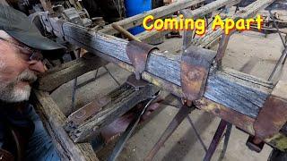 A 110 Year Old Stagecoach Starts it's Restoration | Engels Coach Shop