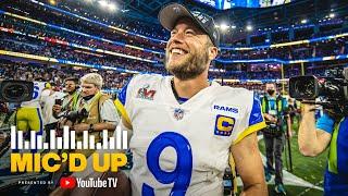 “You’re A World Champion!” Matthew Stafford Mic'd Up For Super Bowl LVI Victory vs. Bengals