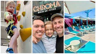 A Day Of Rock Climbing, Cabana & FOOD At Lake Nona Wave Hotel | Orlando, Florida