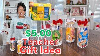 $5.00 Teacher Gift Idea | Small Christmas gift for Teachers