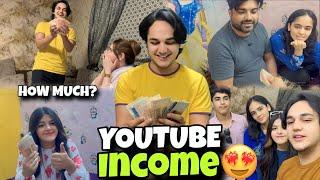 OUR FIRST PAYMENT FROM YOUTUBE // YOUTUBE NE KITNE PAISE DIYE?