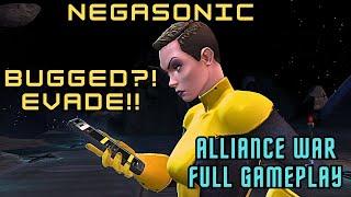 Negasonic Alliance War Intresting Gameplay | Is Negasonic Evade Bugged?? @Karatemike415