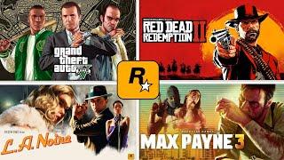 TOP 10 Rockstar Games Titles OF ALL TIME!