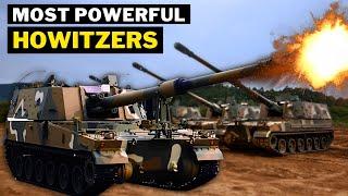 World's Most Powerful Howitzers 2024 -  Self Propelled Howitzers in Action