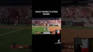 $1000 DOLLAR WAGER GAME WINNER!!! College Football 25 #shorts