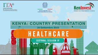 KENYA Country Presentation | HEALTHCARE Sector