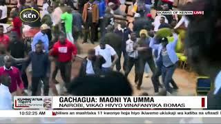 Morara Kebaso attacked at Bomas of Kenya during the public participation