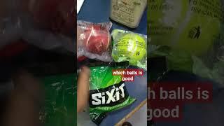 which balls is good cricket Tennis balls #vicky #sixit #cricket #cricketlover #cricketbat #tennisbal