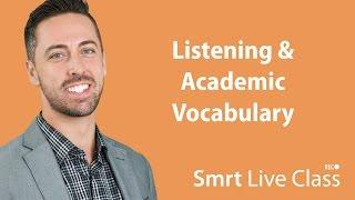 Listening & Academic Vocabulary - English for Academic Purposes with Josh #7