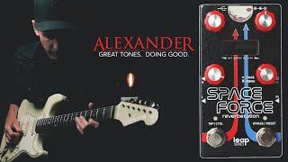 Alexander Pedals // Space Force Reverberation // Guitar Pedal Demo