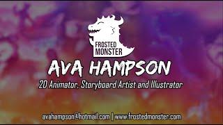 Ava Hampson // Frosted Monster - Animation Reel