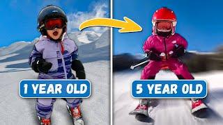 Skiing Since Age 1 | Mountain Girl Journey