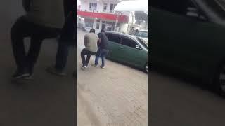 Kenyans and Tanzanians Street Racing in Oldonyo Sambu