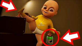 ЗАЧЕМ Я ДАЛ ЕМУ ЭТУ БУТЫЛКУ ?! ИГРА The Baby In Yellow