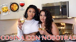 COCINA CON NOSOTRAS ft. MI MAMI | Melly Sanchez