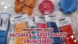 NEW RELEASES  Hercules + Emily Henry Inspired Collections (FantasyWaxMelts)