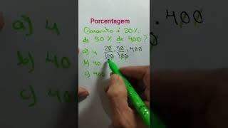 Porcentagem #matematicamente #mathproblem #matematica #aprendamatematica