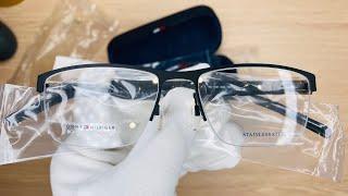 Xship.vn: TOMMY HILFIGER Clear Demo Rectangular Men Eyeglasses TH 1781 0003 55