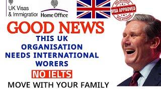 Good News! This UK Organisation Needs People To Work For Them |Send  your CV | You Don't Need IELTS