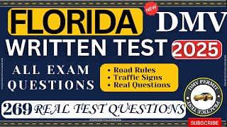 Florida dmv written driving test 2025 | Florida dmv permit test 2025 | Florida DMV Written Test 2025