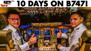 Fantastic 10 days in Boeing 747 Cockpit |  Silkway West celebrates 10 years