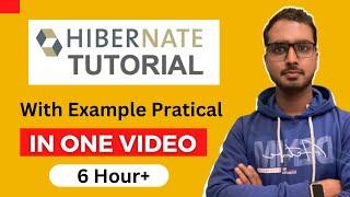 Complete Hibernate Framework Full Courses tutorials with example In One Video | Hibernate  in Hindi