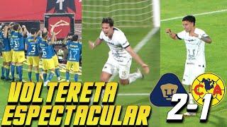 El COLOR PUMAS (2-1) AMÉRICA | Noche mágica  : Leo Suárez Ley del ex