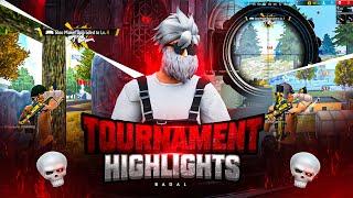 FREE FIRE TOURNAMENT HIGHLIGHTS  PART - 4 || JUST WATCH THIS || #nonstopgaming #freefire